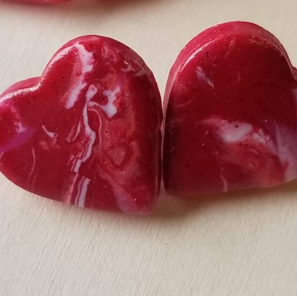 Heart Stud Earrings
